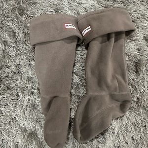 Hunter fleece socks sz 5-7  good condition USA size